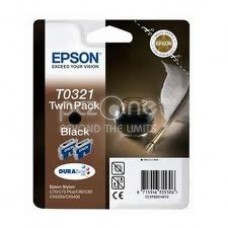 Cartus Cerneala Epson Ink Cartridge black (double pack);Stylus C70, C80, C82, C82N, CX5200, CX5400 - C13T03214210